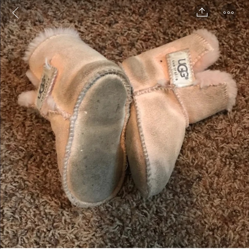 Pink baby Ugg’s